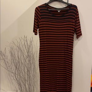 Lularoe - XL - striped stretch dress